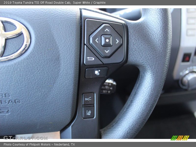 Super White / Graphite 2019 Toyota Tundra TSS Off Road Double Cab