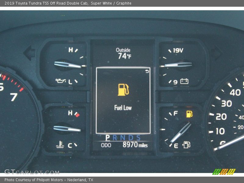 Super White / Graphite 2019 Toyota Tundra TSS Off Road Double Cab