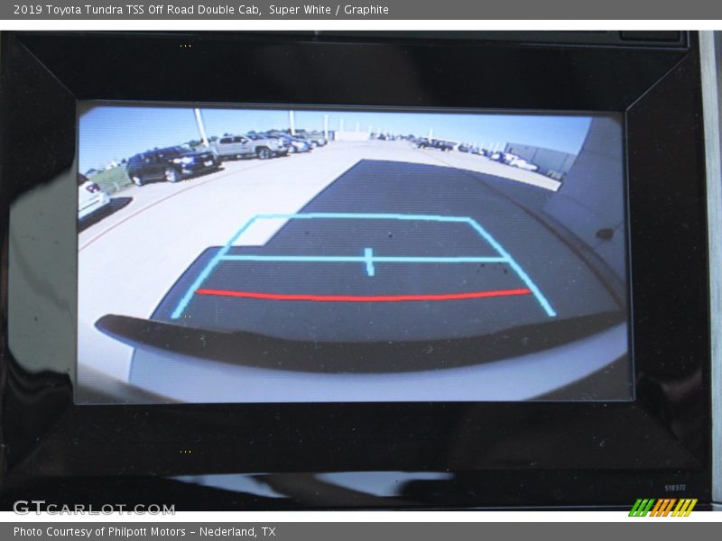 Super White / Graphite 2019 Toyota Tundra TSS Off Road Double Cab