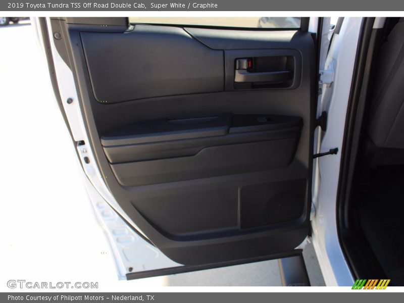 Super White / Graphite 2019 Toyota Tundra TSS Off Road Double Cab