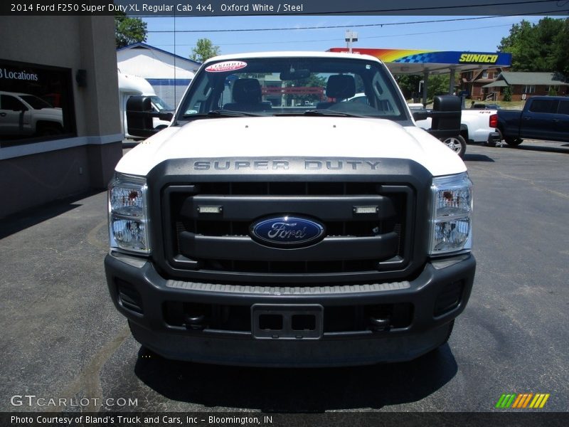 Oxford White / Steel 2014 Ford F250 Super Duty XL Regular Cab 4x4