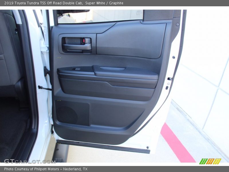 Super White / Graphite 2019 Toyota Tundra TSS Off Road Double Cab