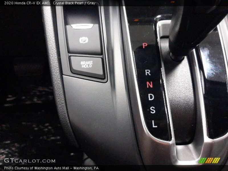 Crystal Black Pearl / Gray 2020 Honda CR-V EX AWD