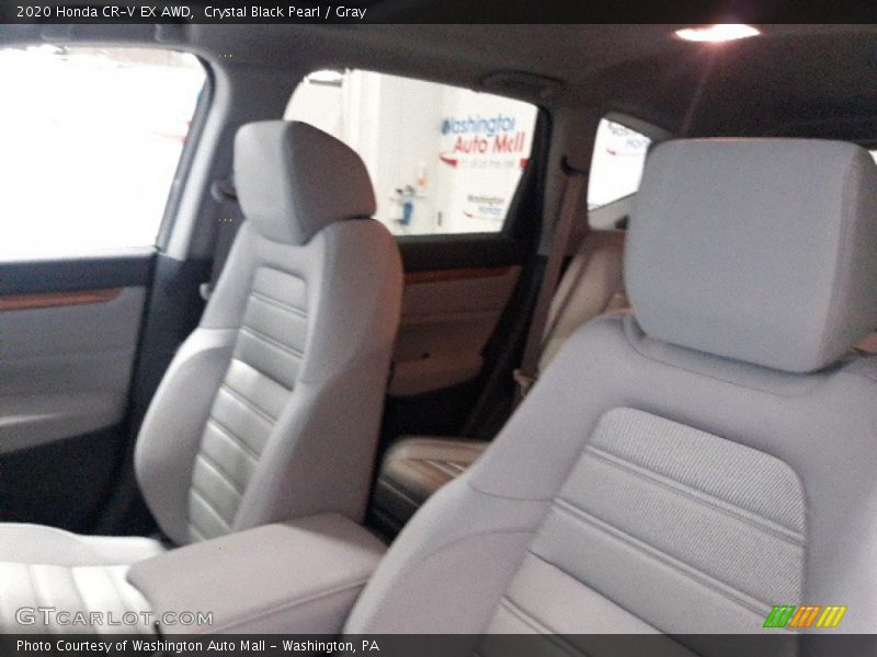 Crystal Black Pearl / Gray 2020 Honda CR-V EX AWD