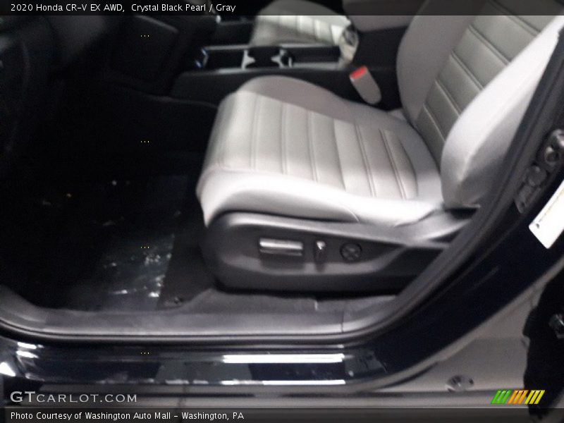 Crystal Black Pearl / Gray 2020 Honda CR-V EX AWD