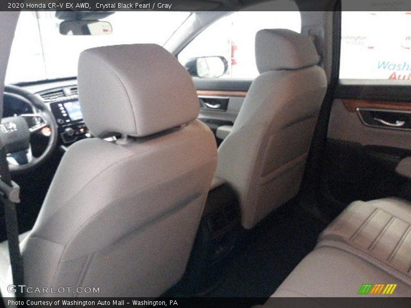 Crystal Black Pearl / Gray 2020 Honda CR-V EX AWD