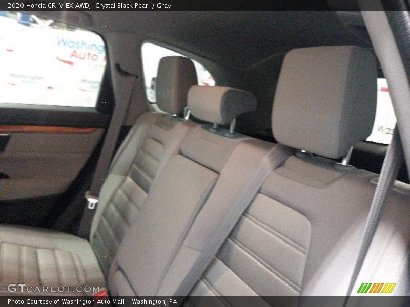 Crystal Black Pearl / Gray 2020 Honda CR-V EX AWD