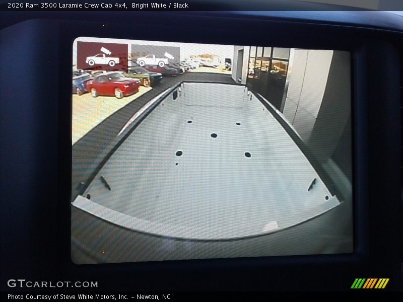 Bright White / Black 2020 Ram 3500 Laramie Crew Cab 4x4