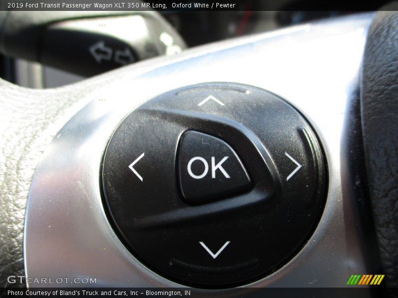 Oxford White / Pewter 2019 Ford Transit Passenger Wagon XLT 350 MR Long