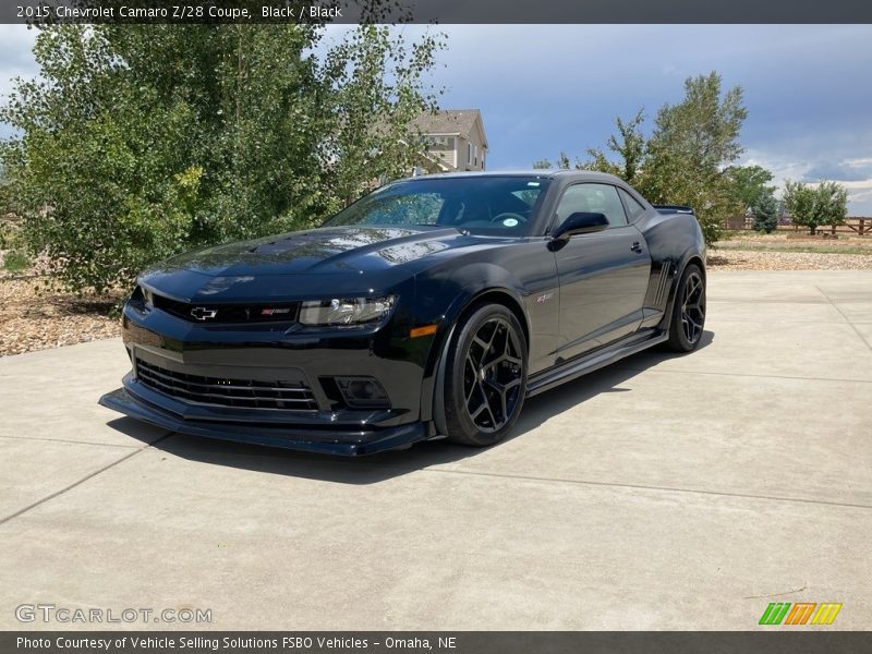 Black / Black 2015 Chevrolet Camaro Z/28 Coupe