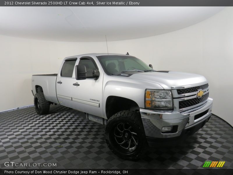 Silver Ice Metallic / Ebony 2012 Chevrolet Silverado 2500HD LT Crew Cab 4x4
