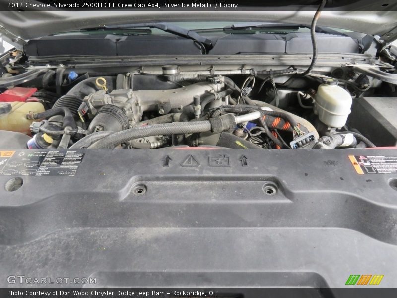 Silver Ice Metallic / Ebony 2012 Chevrolet Silverado 2500HD LT Crew Cab 4x4