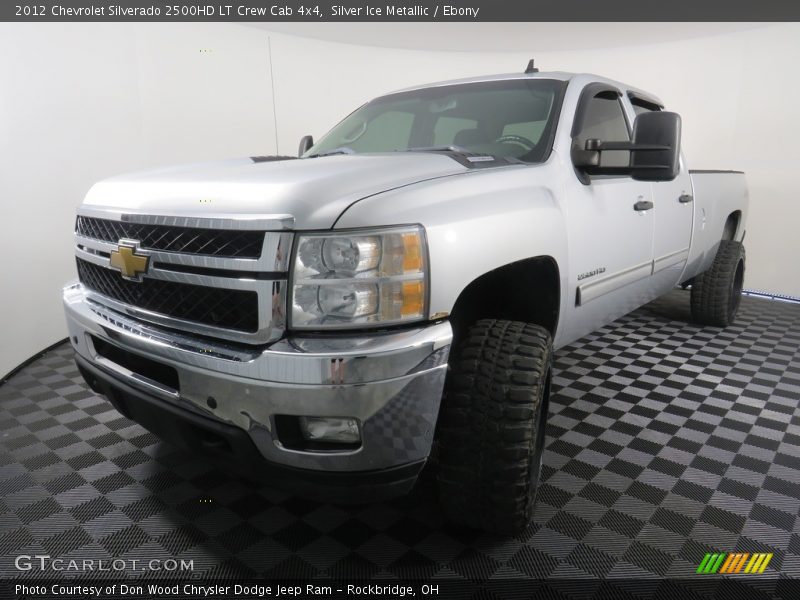 Silver Ice Metallic / Ebony 2012 Chevrolet Silverado 2500HD LT Crew Cab 4x4