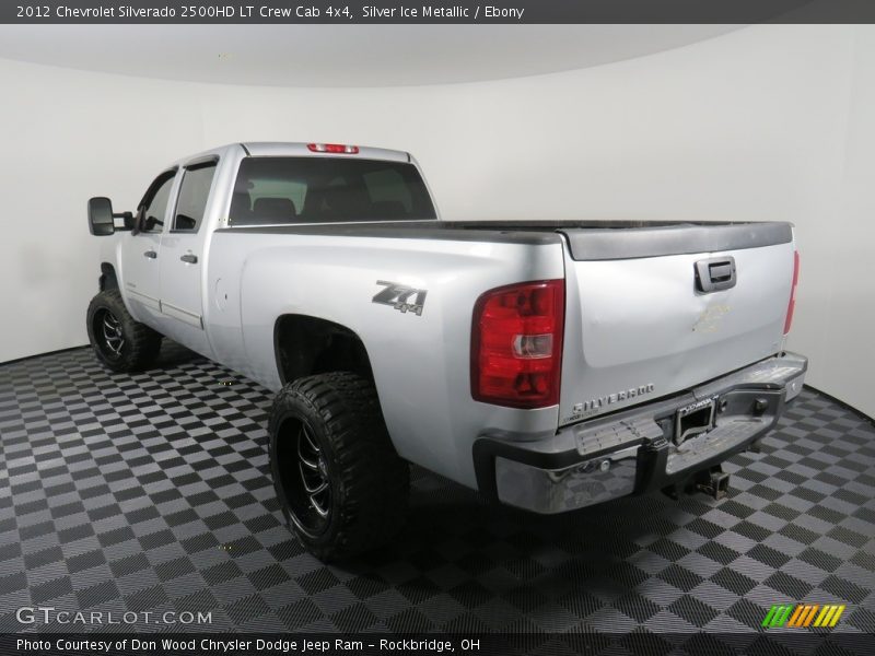 Silver Ice Metallic / Ebony 2012 Chevrolet Silverado 2500HD LT Crew Cab 4x4