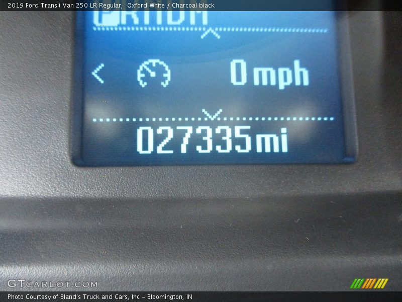 Oxford White / Charcoal black 2019 Ford Transit Van 250 LR Regular