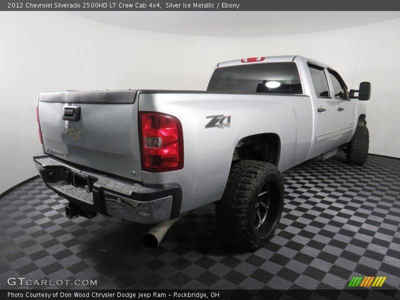 Silver Ice Metallic / Ebony 2012 Chevrolet Silverado 2500HD LT Crew Cab 4x4