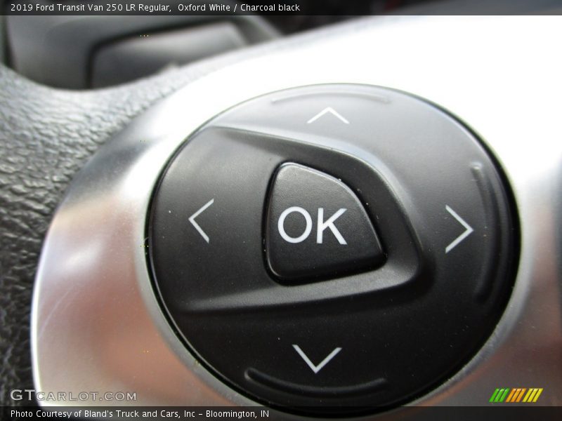 Oxford White / Charcoal black 2019 Ford Transit Van 250 LR Regular