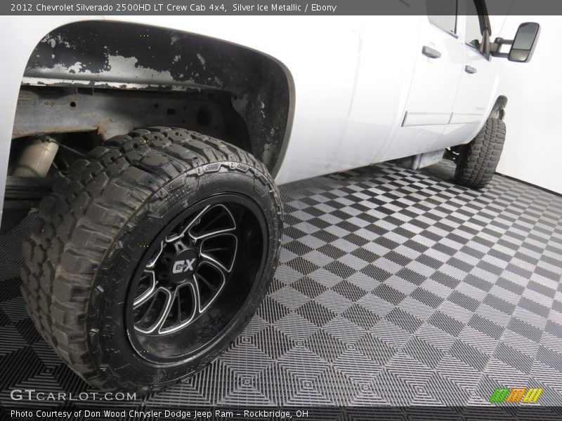 Silver Ice Metallic / Ebony 2012 Chevrolet Silverado 2500HD LT Crew Cab 4x4