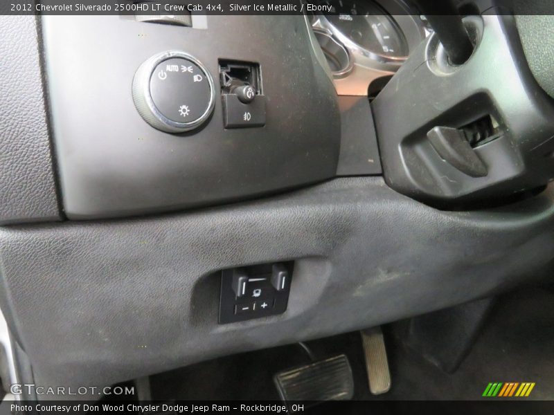 Silver Ice Metallic / Ebony 2012 Chevrolet Silverado 2500HD LT Crew Cab 4x4