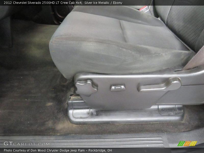 Silver Ice Metallic / Ebony 2012 Chevrolet Silverado 2500HD LT Crew Cab 4x4
