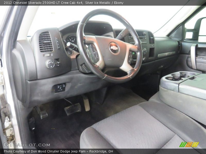 Silver Ice Metallic / Ebony 2012 Chevrolet Silverado 2500HD LT Crew Cab 4x4