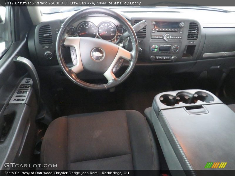 Silver Ice Metallic / Ebony 2012 Chevrolet Silverado 2500HD LT Crew Cab 4x4