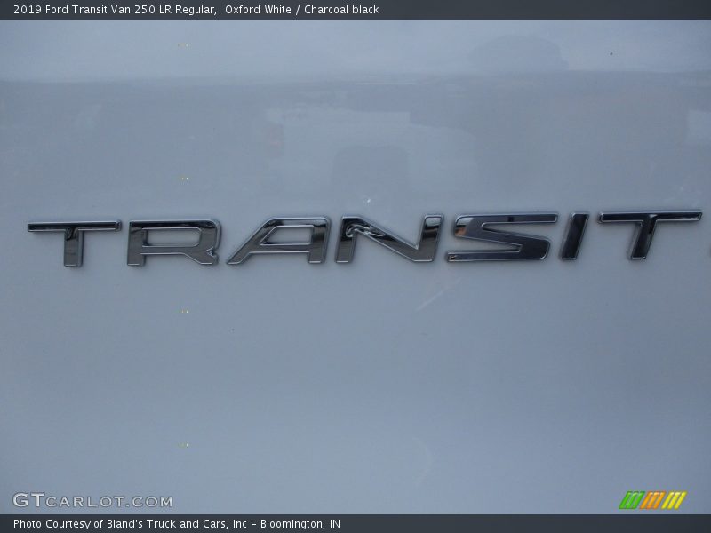 Oxford White / Charcoal black 2019 Ford Transit Van 250 LR Regular
