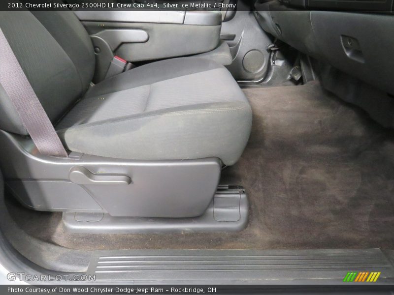 Silver Ice Metallic / Ebony 2012 Chevrolet Silverado 2500HD LT Crew Cab 4x4