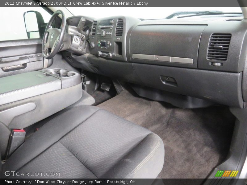 Silver Ice Metallic / Ebony 2012 Chevrolet Silverado 2500HD LT Crew Cab 4x4