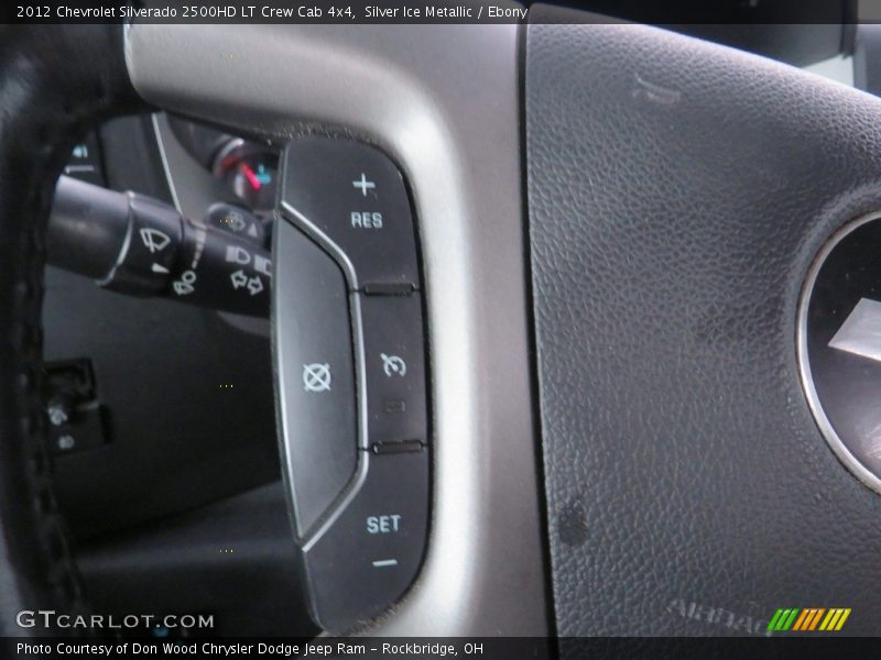 Silver Ice Metallic / Ebony 2012 Chevrolet Silverado 2500HD LT Crew Cab 4x4