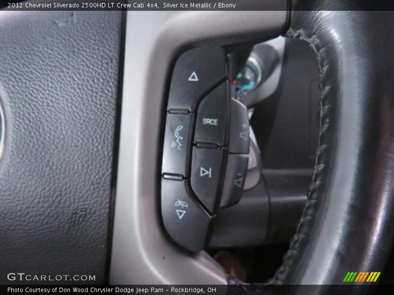 Silver Ice Metallic / Ebony 2012 Chevrolet Silverado 2500HD LT Crew Cab 4x4