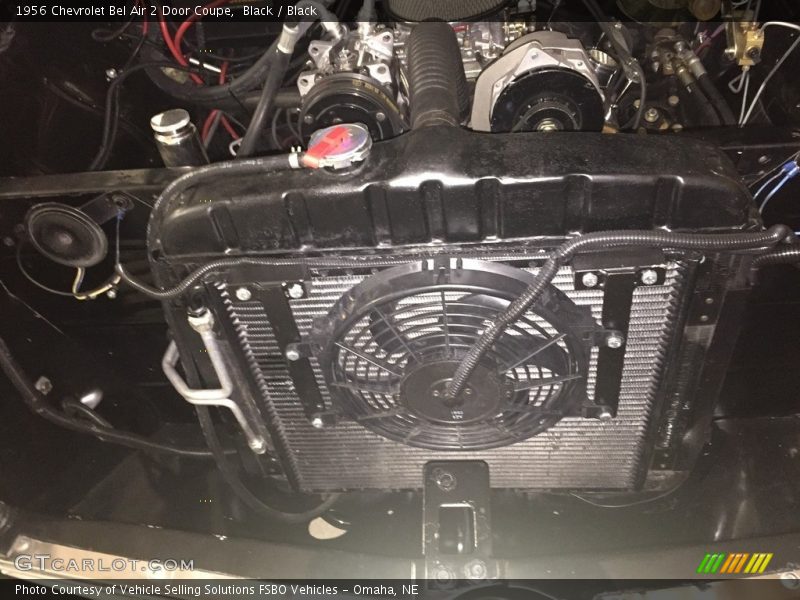 Black / Black 1956 Chevrolet Bel Air 2 Door Coupe