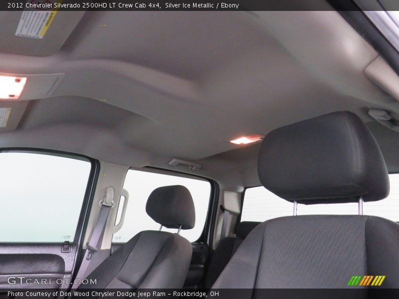 Silver Ice Metallic / Ebony 2012 Chevrolet Silverado 2500HD LT Crew Cab 4x4