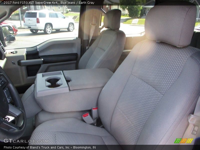 Blue Jeans / Earth Gray 2017 Ford F150 XLT SuperCrew 4x4