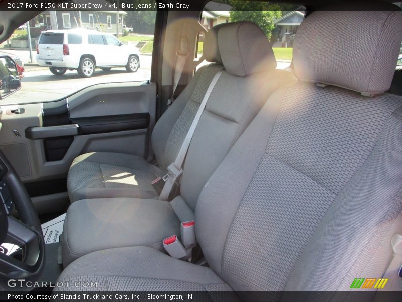 Blue Jeans / Earth Gray 2017 Ford F150 XLT SuperCrew 4x4