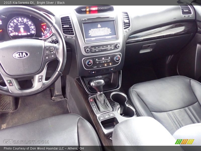 Bright Silver / Black 2015 Kia Sorento EX