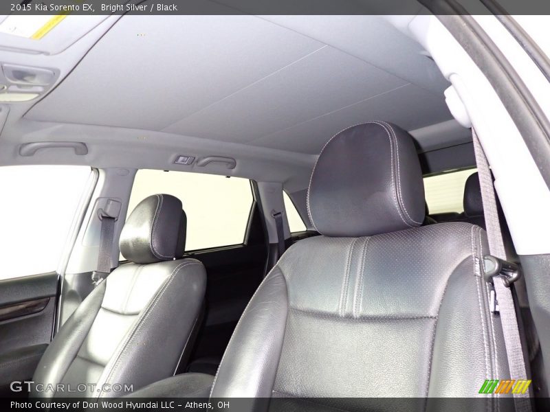 Bright Silver / Black 2015 Kia Sorento EX