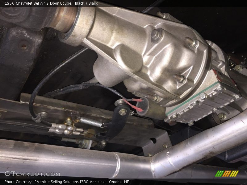 Black / Black 1956 Chevrolet Bel Air 2 Door Coupe