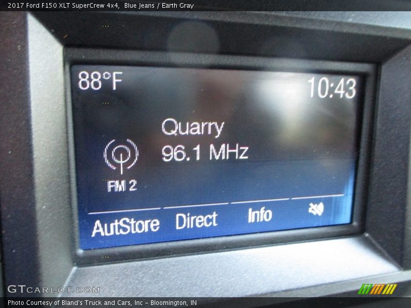 Blue Jeans / Earth Gray 2017 Ford F150 XLT SuperCrew 4x4