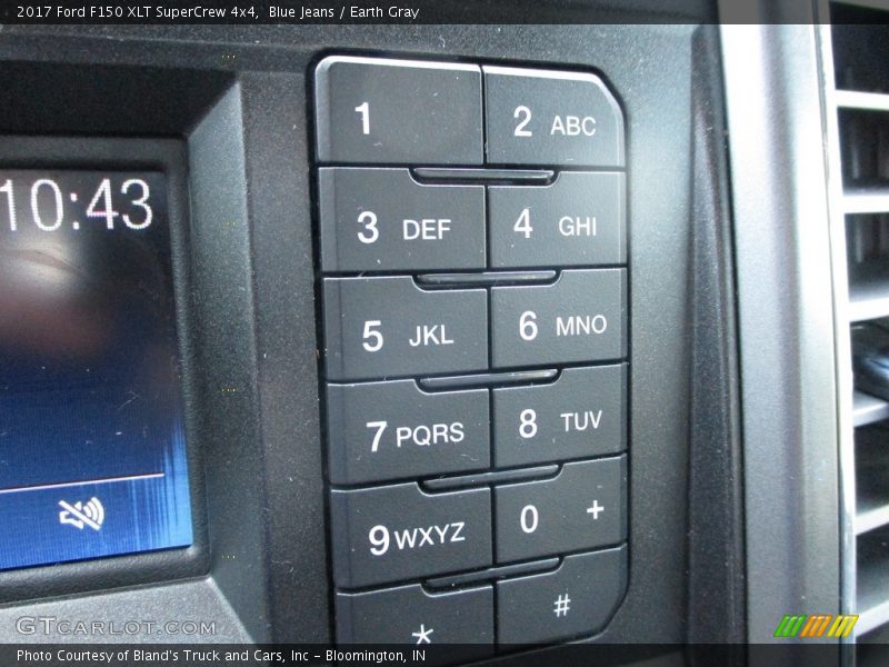 Blue Jeans / Earth Gray 2017 Ford F150 XLT SuperCrew 4x4
