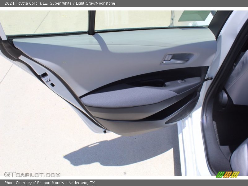 Door Panel of 2021 Corolla LE