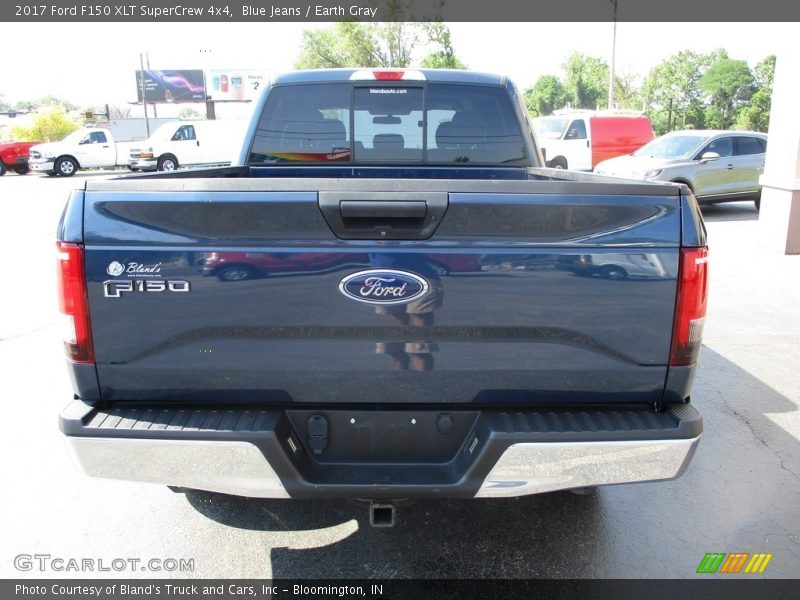 Blue Jeans / Earth Gray 2017 Ford F150 XLT SuperCrew 4x4