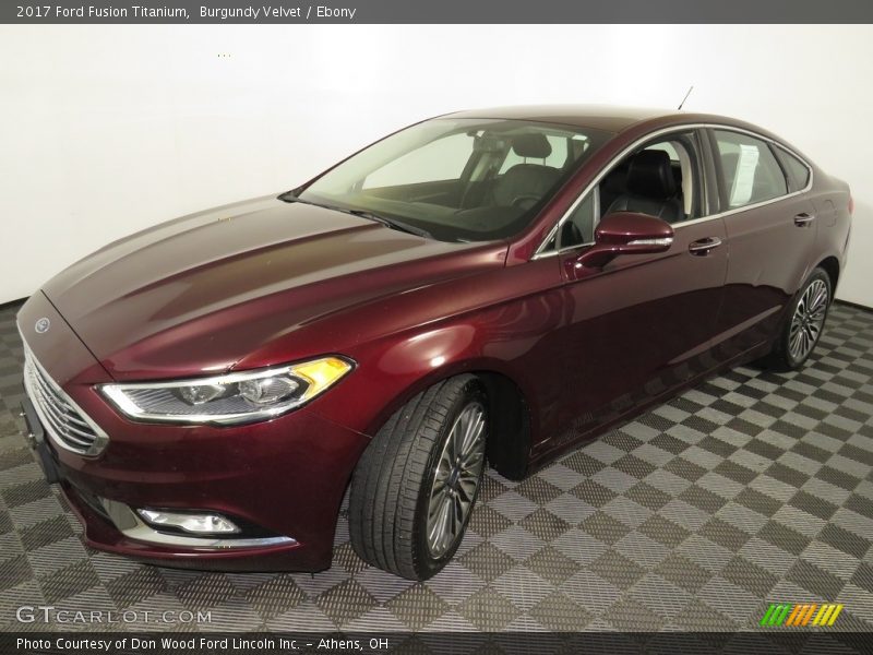 Burgundy Velvet / Ebony 2017 Ford Fusion Titanium
