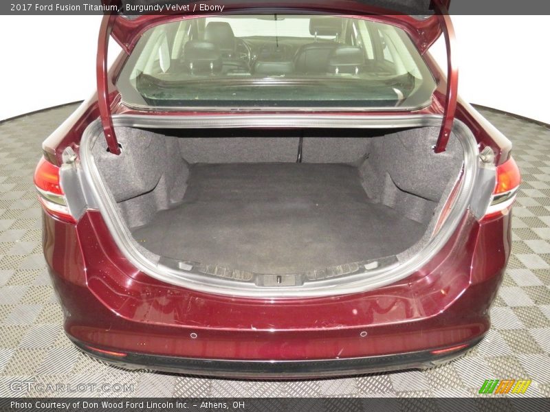 Burgundy Velvet / Ebony 2017 Ford Fusion Titanium