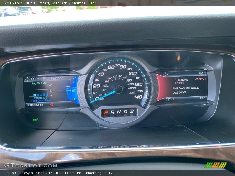 Magnetic / Charcoal Black 2016 Ford Taurus Limited