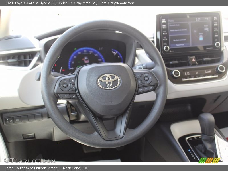  2021 Corolla Hybrid LE Steering Wheel