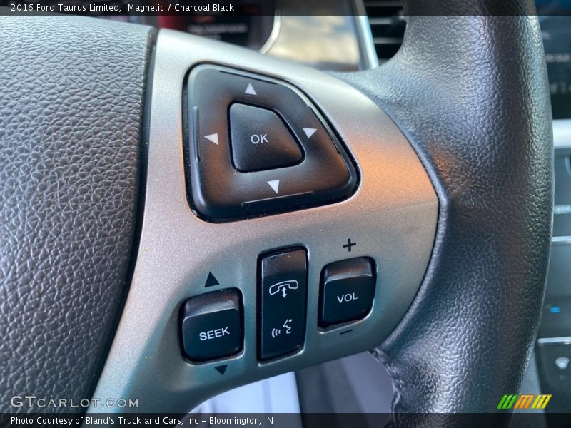 Magnetic / Charcoal Black 2016 Ford Taurus Limited