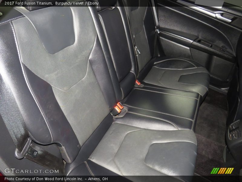 Burgundy Velvet / Ebony 2017 Ford Fusion Titanium