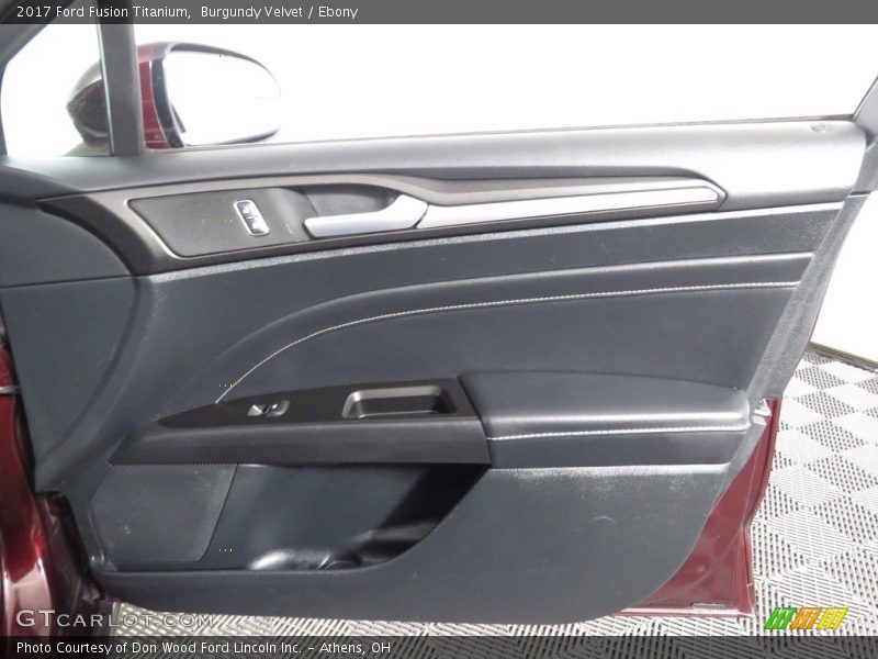 Burgundy Velvet / Ebony 2017 Ford Fusion Titanium