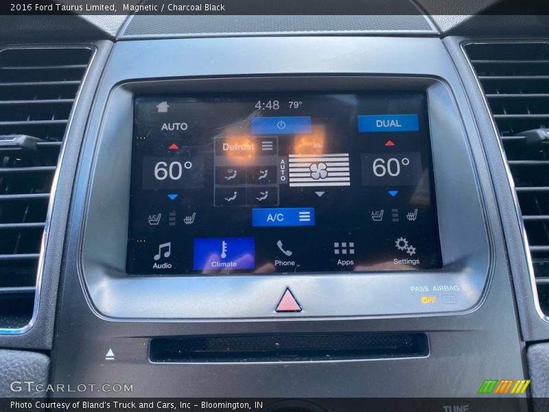 Magnetic / Charcoal Black 2016 Ford Taurus Limited